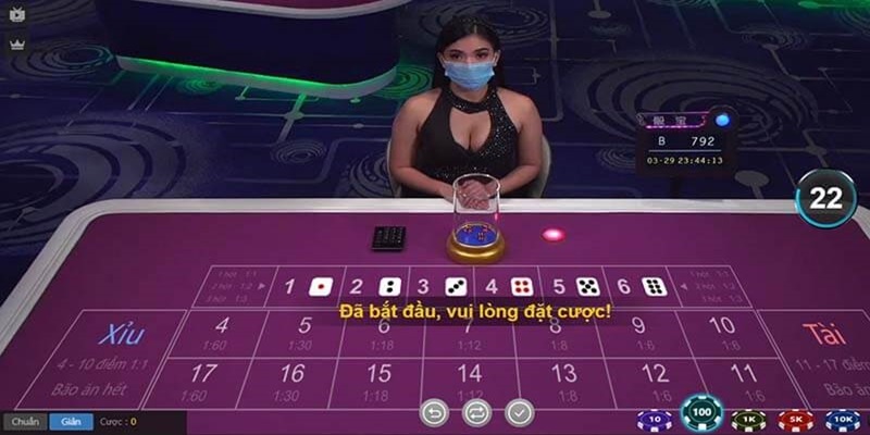 Người chơi cần quan sát dealer lắc xí ngầu để nhận biết kết quả